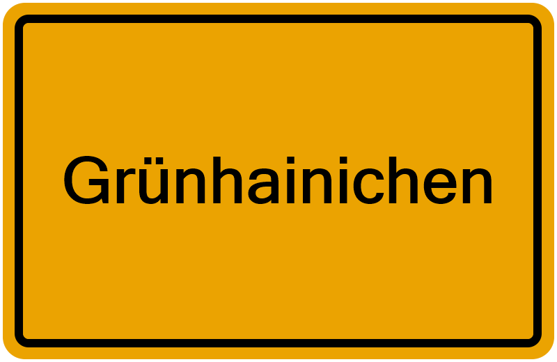 Handelsregisterauszug Grünhainichen