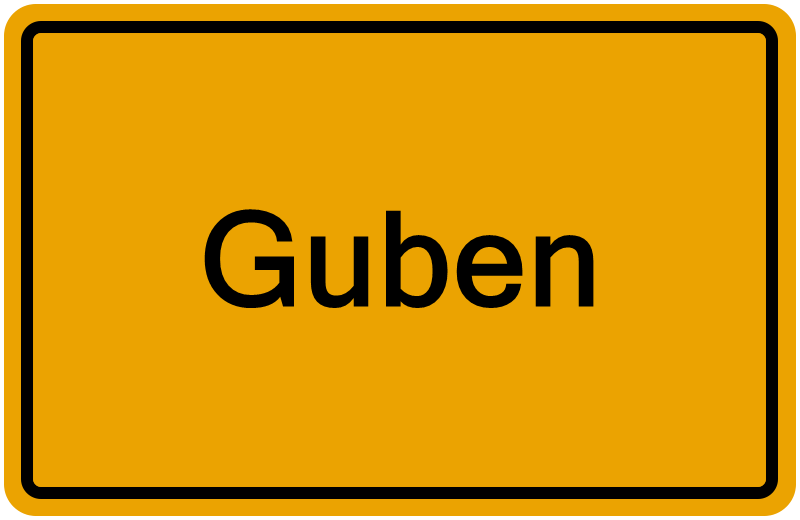 Handelsregisterauszug Guben