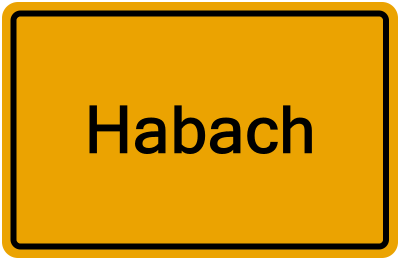 Handelsregisterauszug Habach