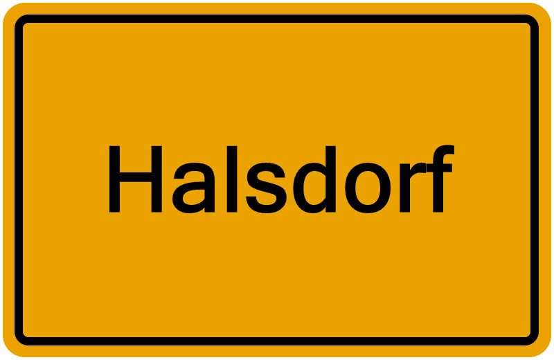 Handelsregisterauszug Halsdorf