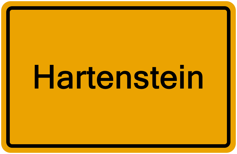 Handelsregisterauszug Hartenstein