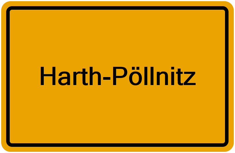 Handelsregisterauszug Harth-Pöllnitz