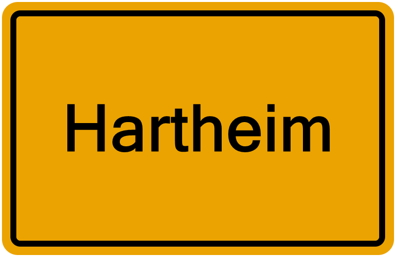 Handelsregisterauszug Hartheim