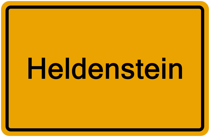 Handelsregisterauszug Heldenstein