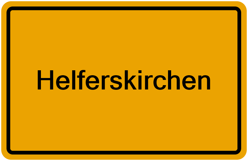 Handelsregisterauszug Helferskirchen