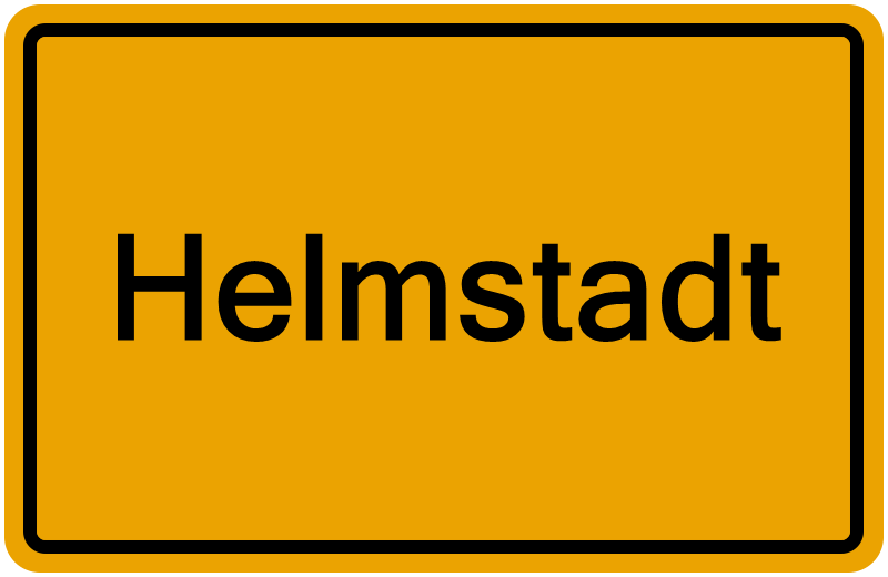 Handelsregisterauszug Helmstadt