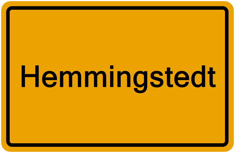 Handelsregisterauszug Hemmingstedt
