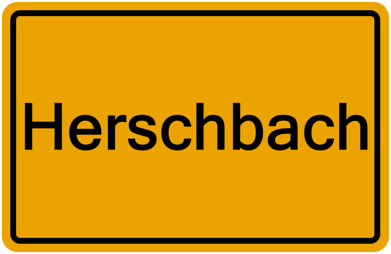 Handelsregisterauszug Herschbach