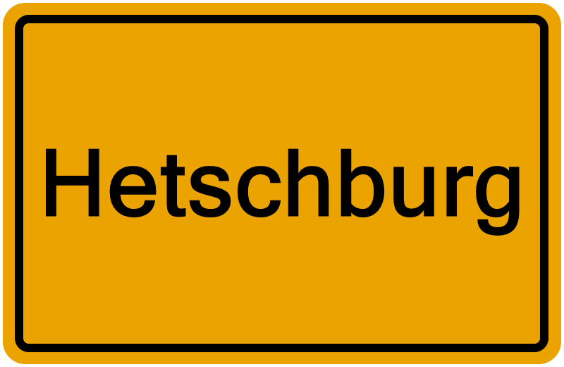 Handelsregisterauszug Hetschburg