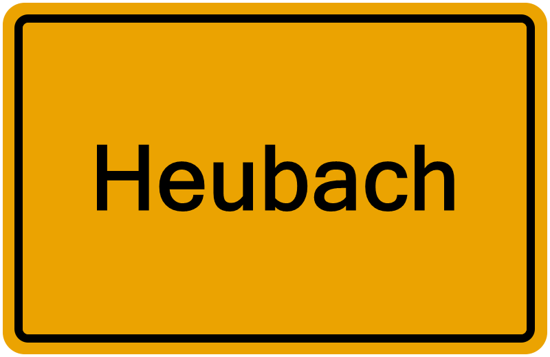 Handelsregisterauszug Heubach