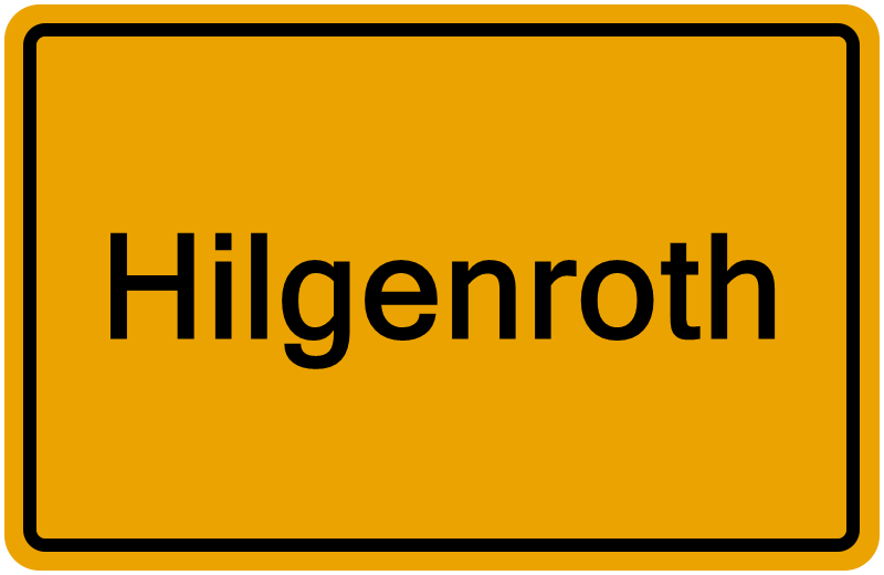 Handelsregisterauszug Hilgenroth