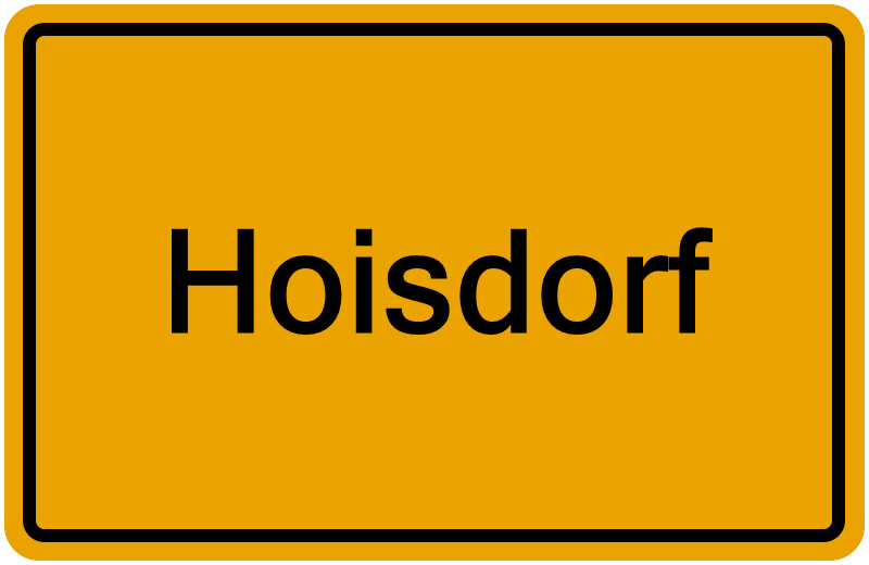 Handelsregisterauszug Hoisdorf