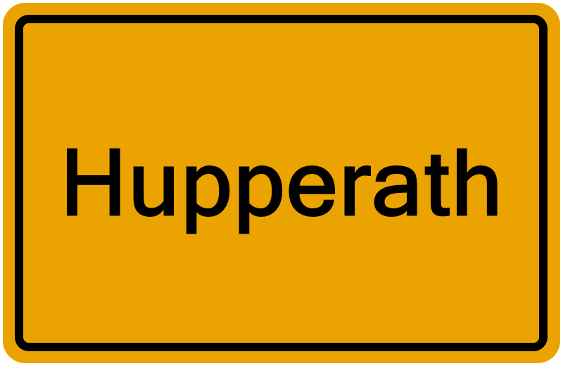 Handelsregisterauszug Hupperath