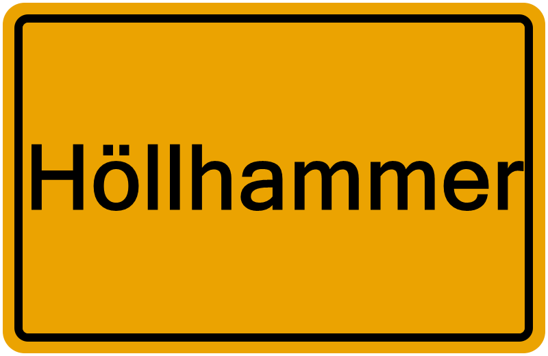 Handelsregisterauszug Höllhammer