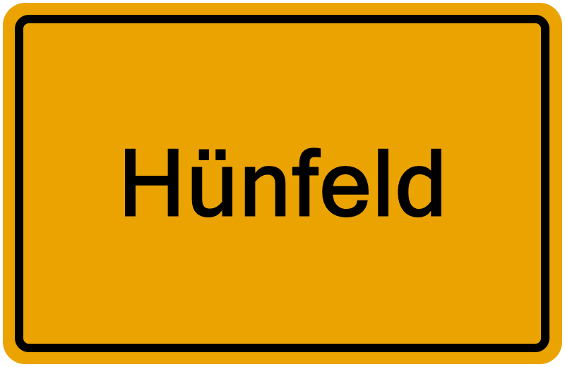 Handelsregisterauszug Hünfeld