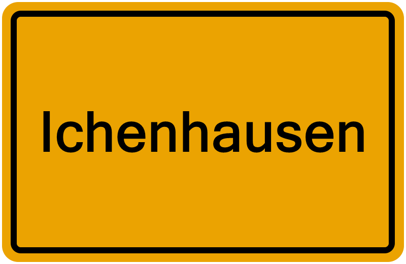 Handelsregisterauszug Ichenhausen