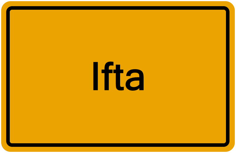 Handelsregisterauszug Ifta