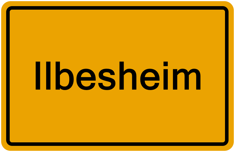 Handelsregisterauszug Ilbesheim