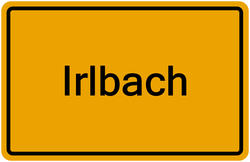 Handelsregisterauszug Irlbach