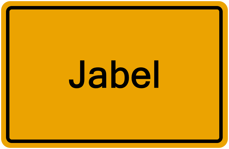 Handelsregisterauszug Jabel