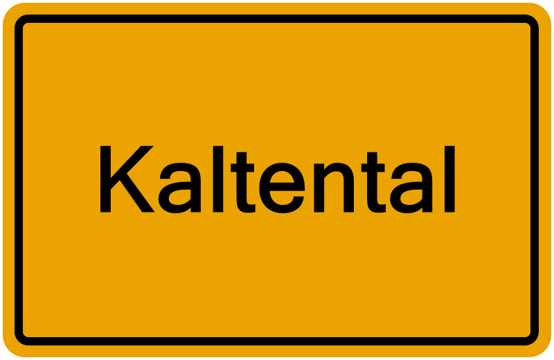 Handelsregisterauszug Kaltental