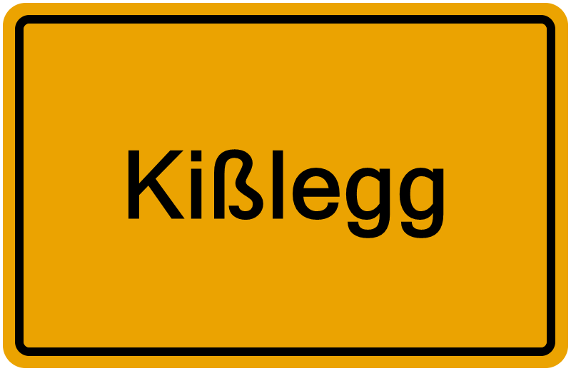 Handelsregisterauszug Kißlegg