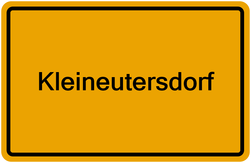 Handelsregisterauszug Kleineutersdorf