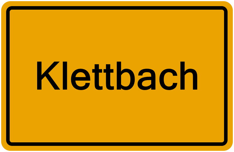 Handelsregisterauszug Klettbach