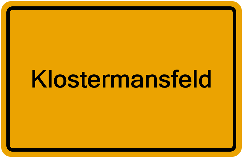 Handelsregisterauszug Klostermansfeld