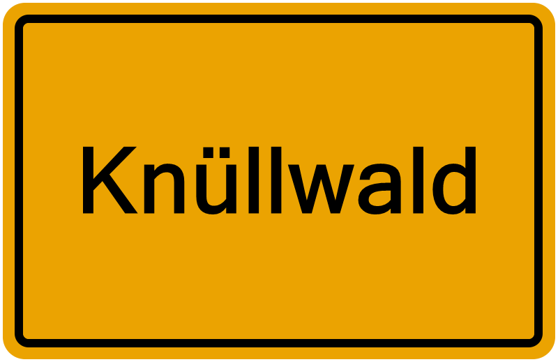 Handelsregisterauszug Knüllwald