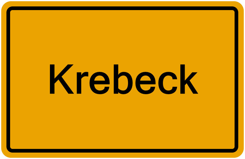 Handelsregisterauszug Krebeck
