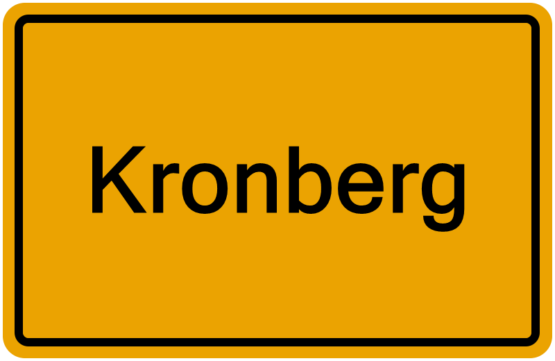 Handelsregisterauszug Kronberg