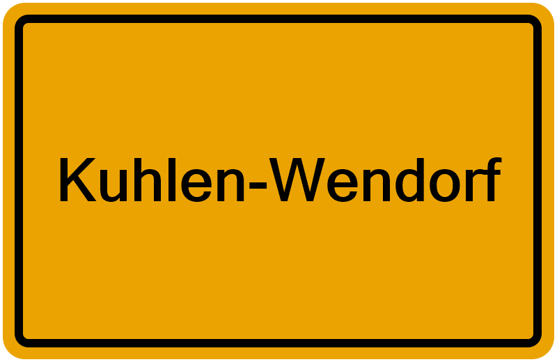 Handelsregisterauszug Kuhlen-Wendorf