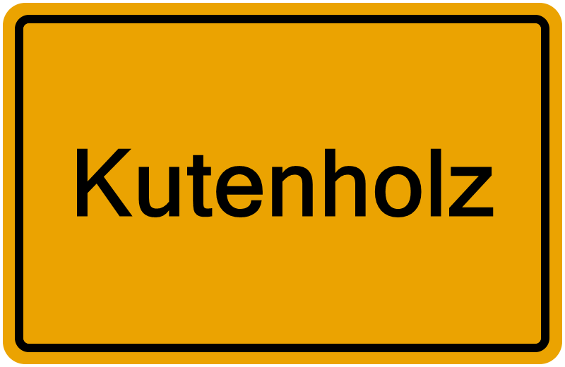 Handelsregisterauszug Kutenholz