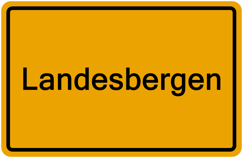 Handelsregisterauszug Landesbergen