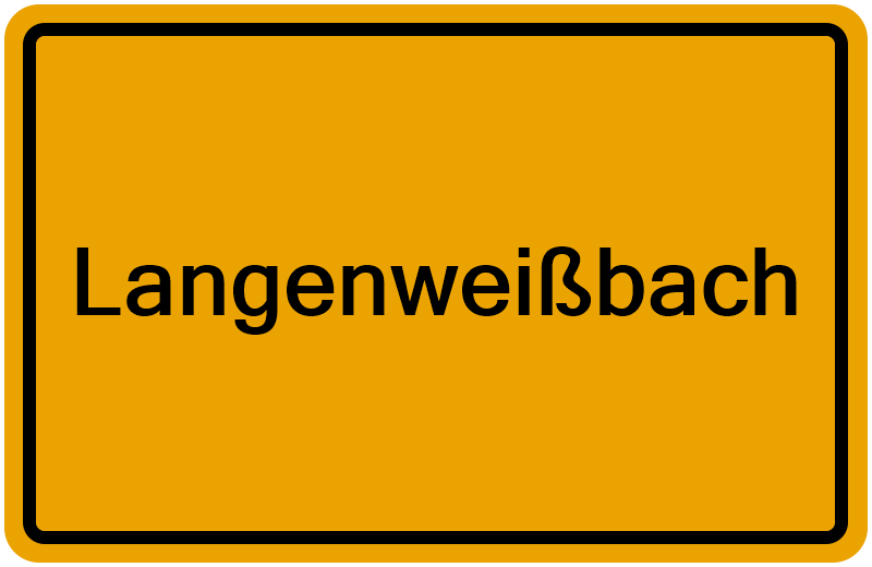 Handelsregisterauszug Langenweißbach