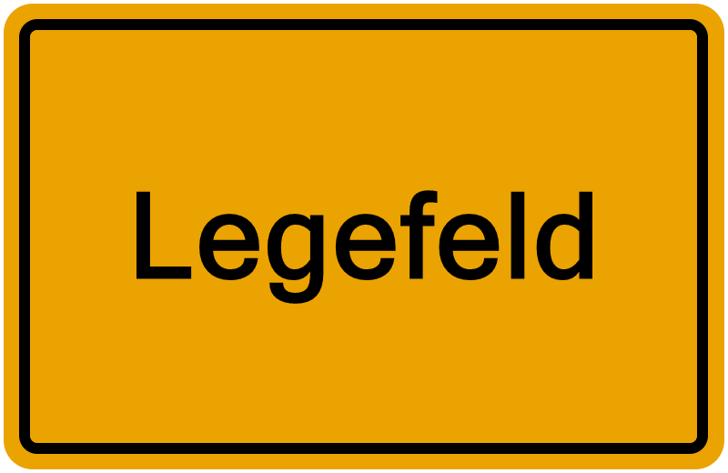 Handelsregisterauszug Legefeld