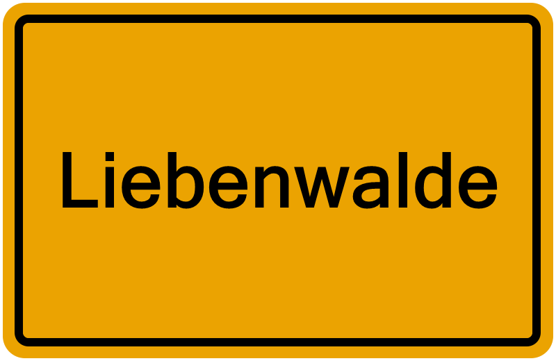 Handelsregisterauszug Liebenwalde