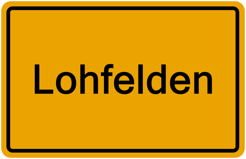 Handelsregisterauszug Lohfelden