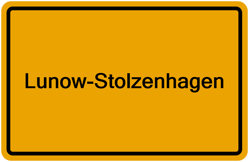 Handelsregisterauszug Lunow-Stolzenhagen