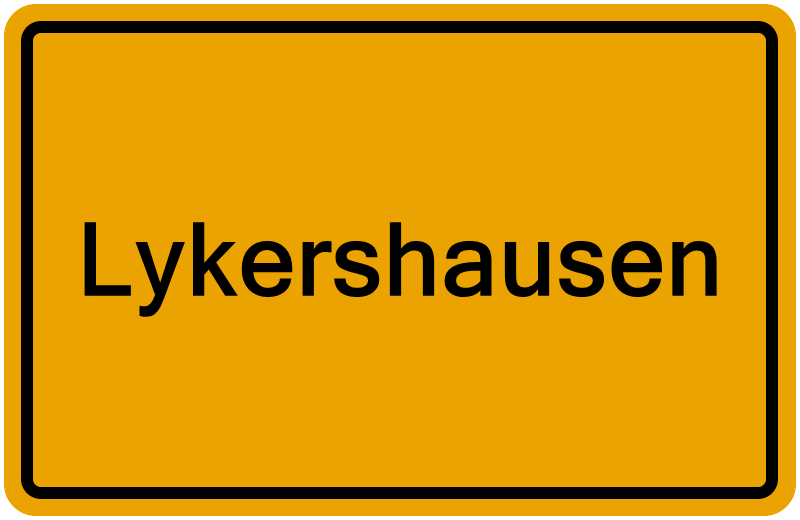 Handelsregisterauszug Lykershausen