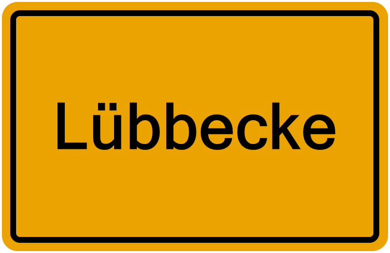Handelsregisterauszug Lübbecke