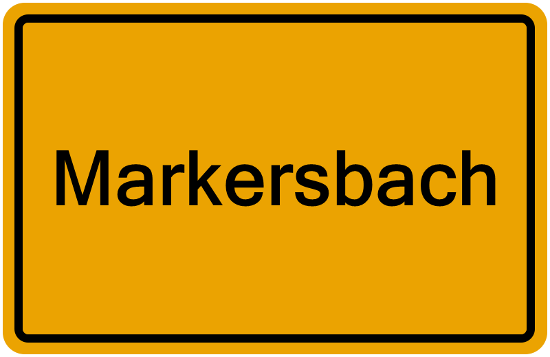 Handelsregisterauszug Markersbach