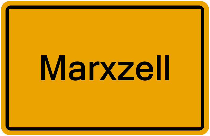 Handelsregisterauszug Marxzell