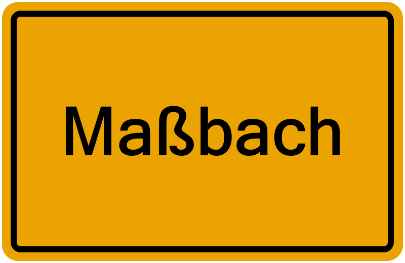 Handelsregisterauszug Maßbach