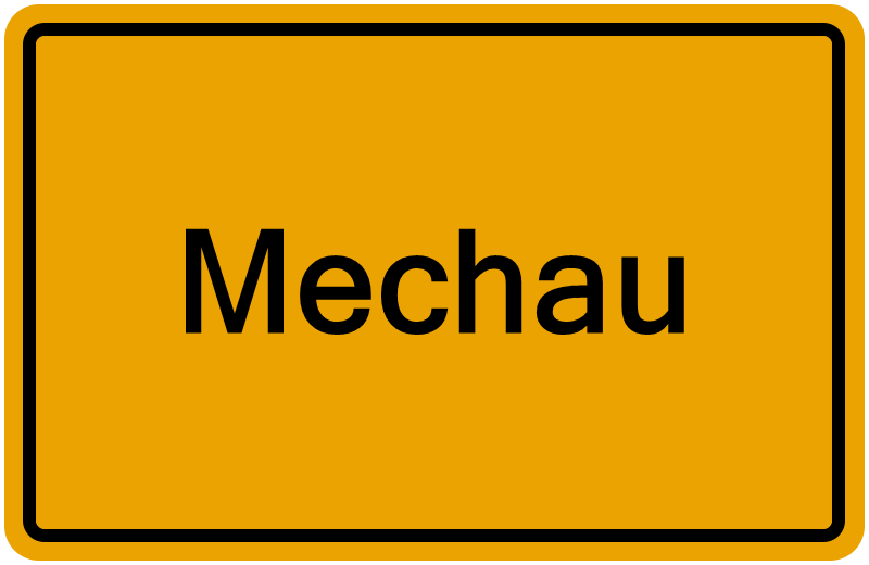 Handelsregisterauszug Mechau