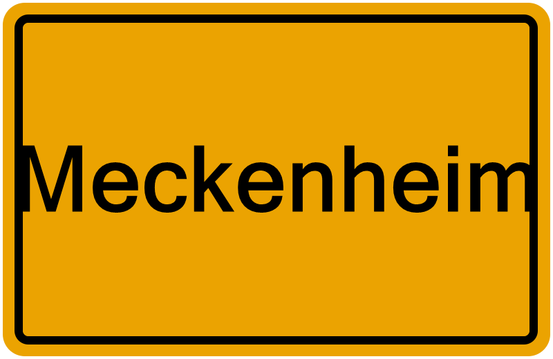 Handelsregisterauszug Meckenheim