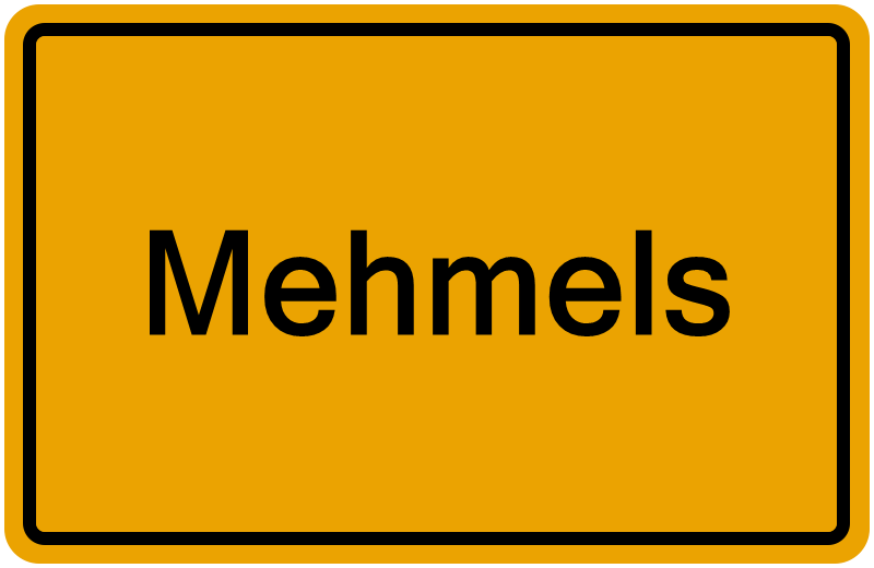 Handelsregisterauszug Mehmels
