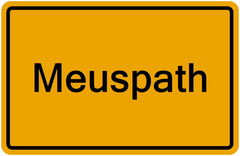 Handelsregisterauszug Meuspath