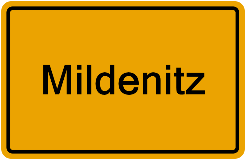 Handelsregisterauszug Mildenitz